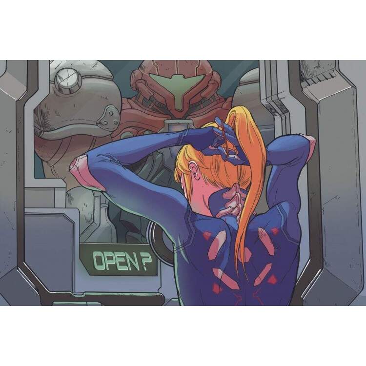 Placa Decorativa Games Metroid 7