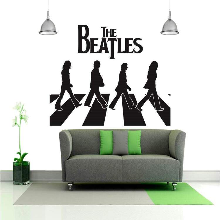 Adesivo de Parede The Beatles Abbey Road