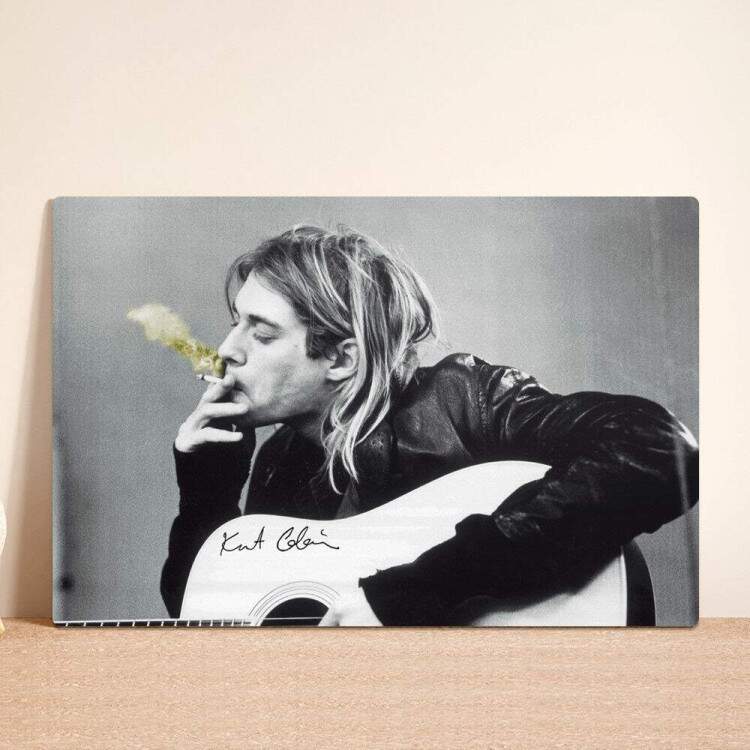 Placa Decorativa Kurt Cobain 9