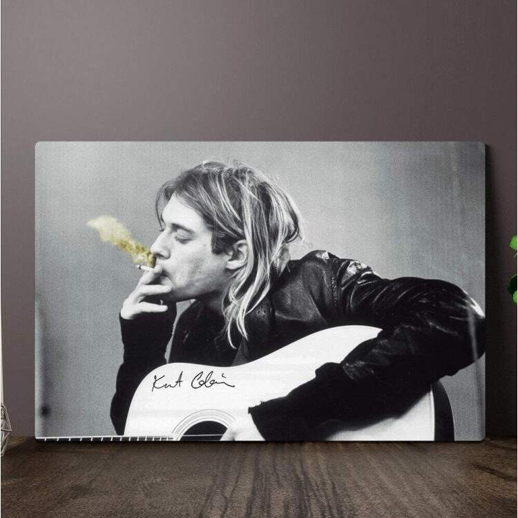 Placa Decorativa Kurt Cobain 9