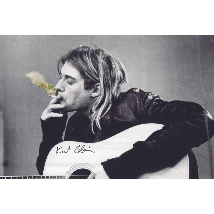 Placa Decorativa Kurt Cobain 9