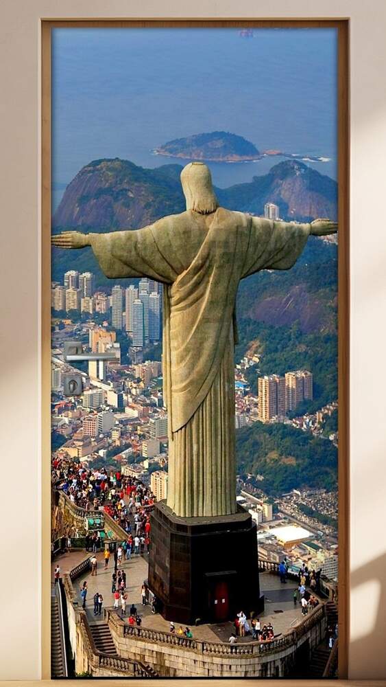 Adesivo Para Porta Rio De Janeiro