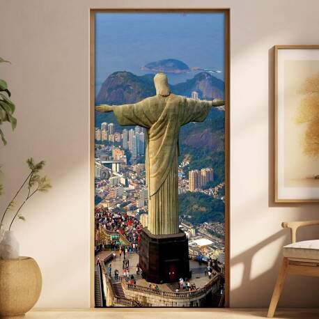 Adesivo Para Porta Rio De Janeiro