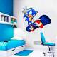 Adesivo de parede infantil Sonic 2