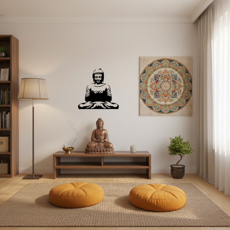 Adesivo de Parede F e Religio Buda