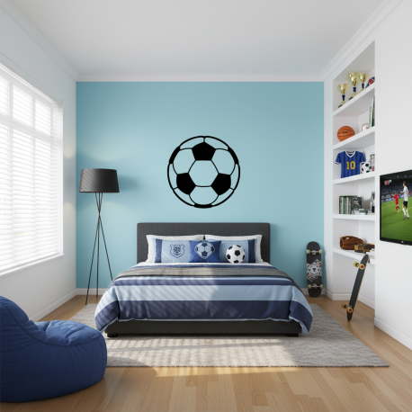 Adesivo de Parede Esporte Bola de Futebol