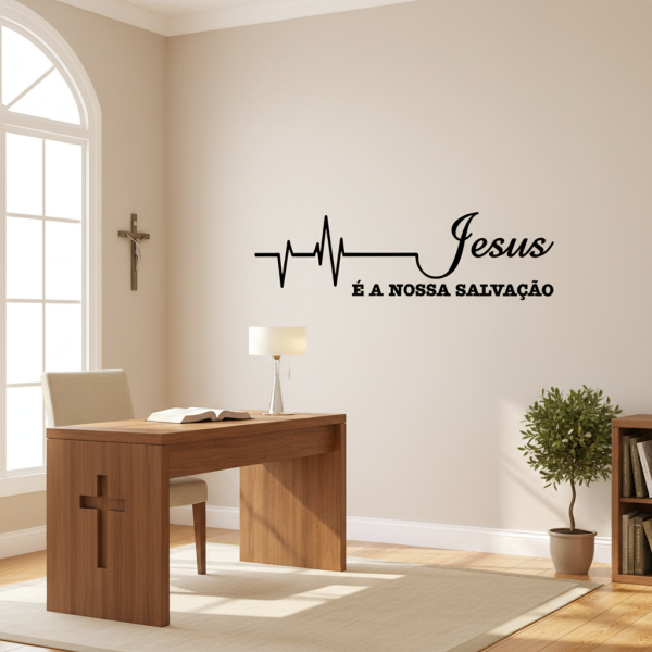 Adesivo de Parede Jesus Cristo  a Salvao