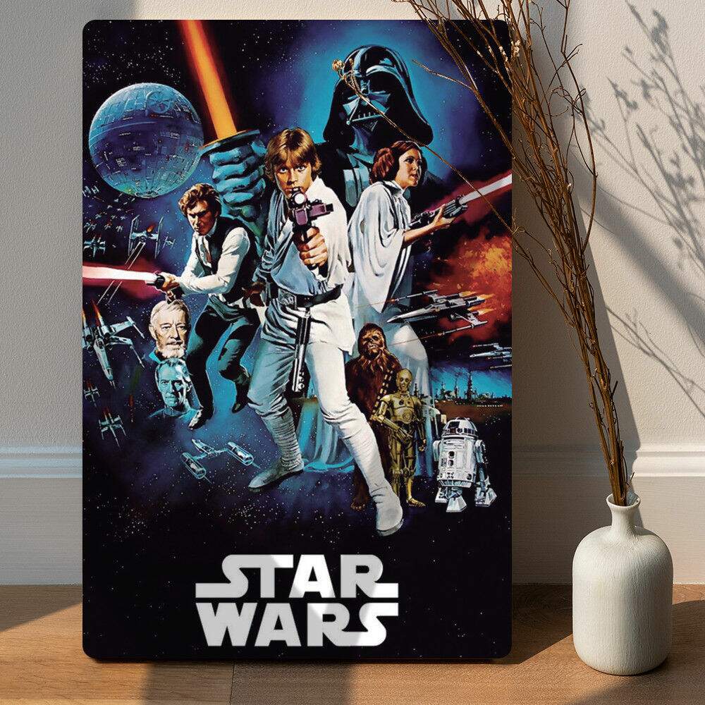 Placa Decorativa Filme Star Wars
