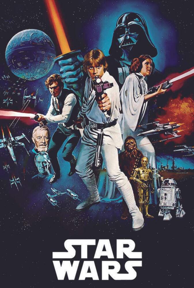 Placa Decorativa Filme Star Wars