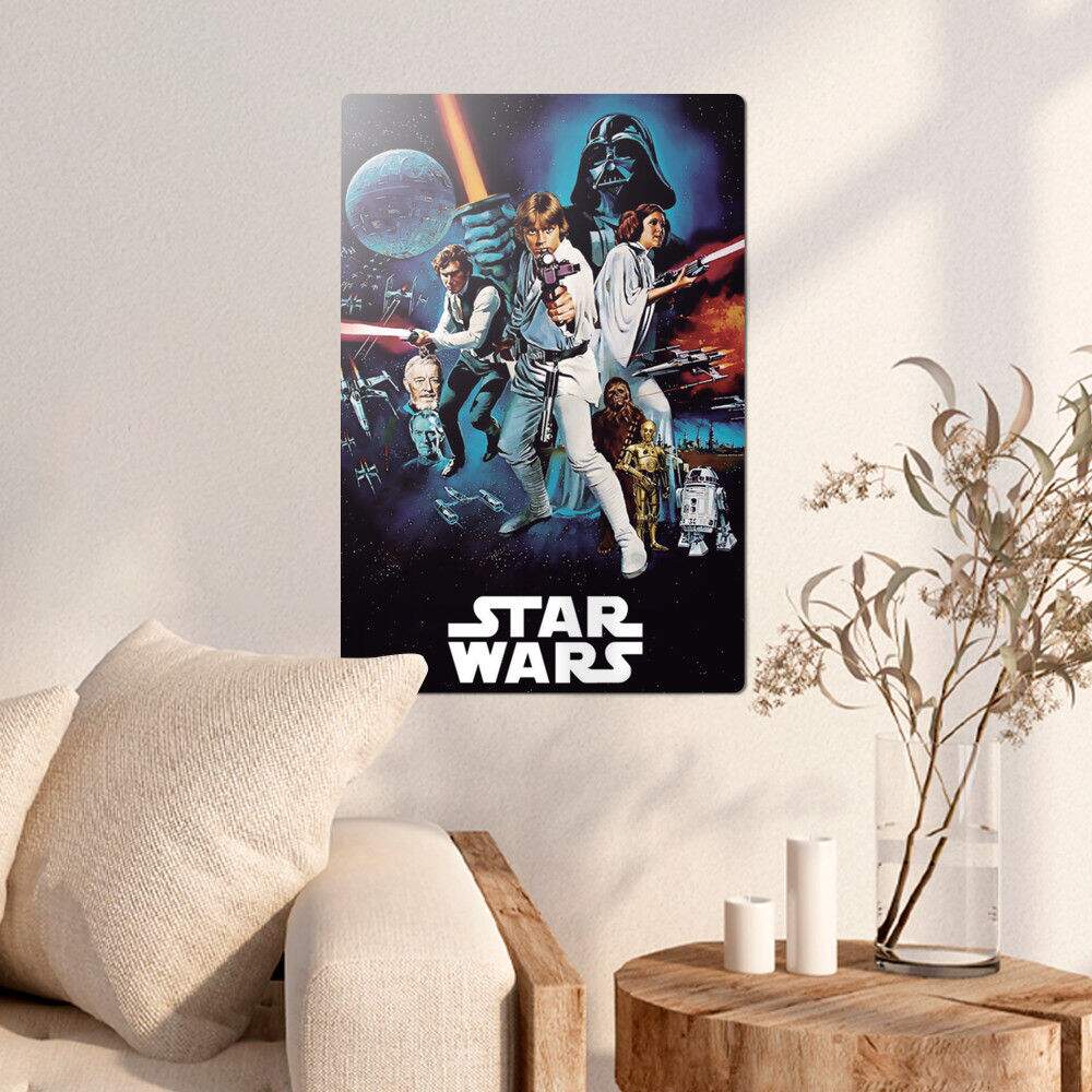 Placa Decorativa Filme Star Wars