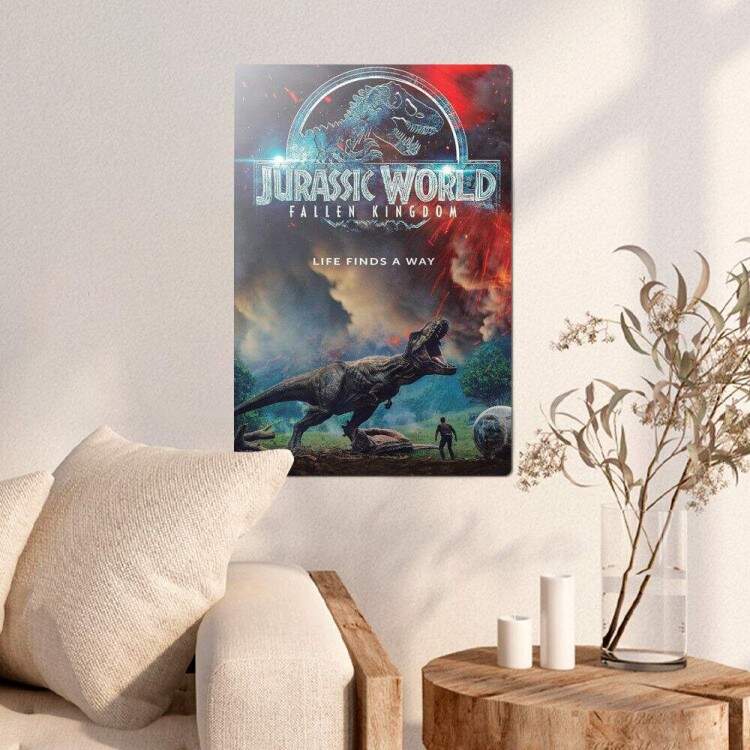 Placa Decorativa Filmes Jurassic World