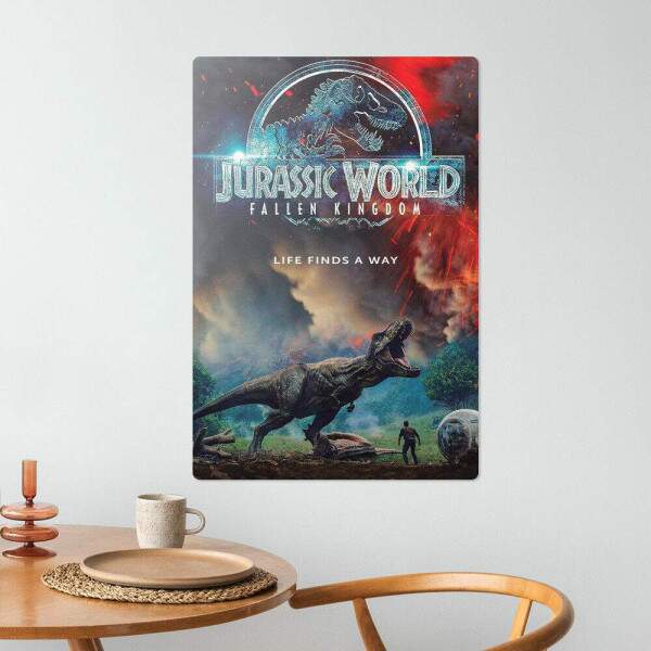 Placa Decorativa Filmes Jurassic World