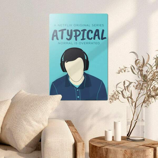 Placa Decorativa Srie Atypical