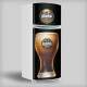 Envelopamento de Geladeira Porta Cerveja Black