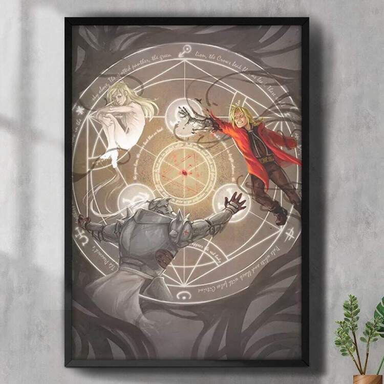 Quadro Decorativo Anime Fullmetal Alchemist 06