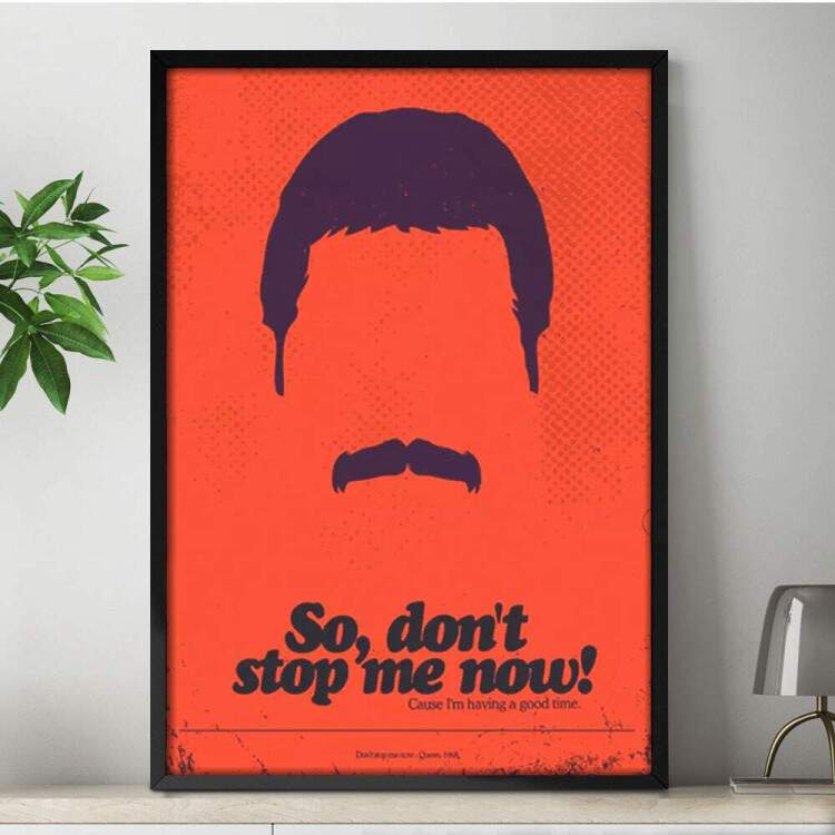 Quadro Decorativo Bandas Freddie Mercury 4