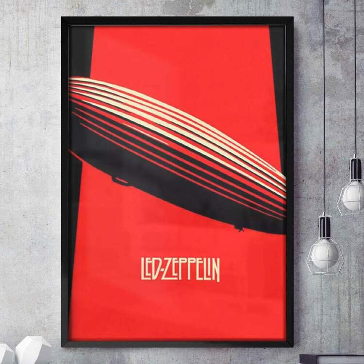 Quadro Decorativo Bandas Led Zepplin 3