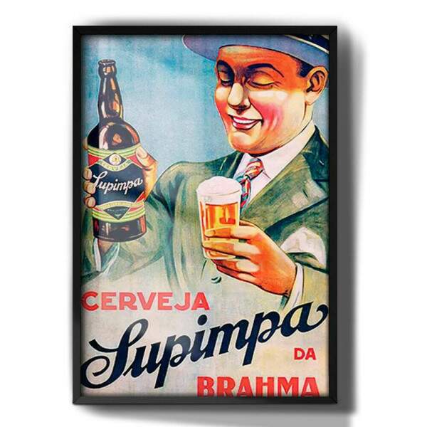 Quadro Decorativo Bebidas 12 Supimpa