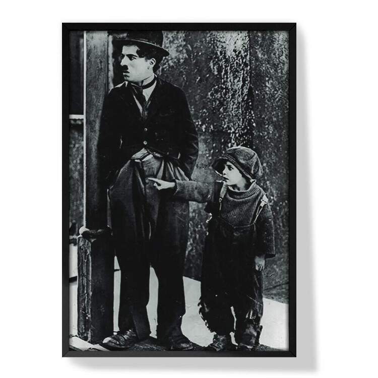 Quadro Decorativo Filmes Chaplin The Kid 02