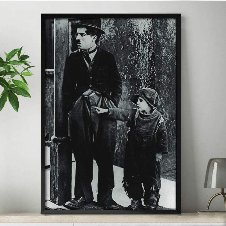 Quadro Decorativo Filmes Chaplin The Kid 02