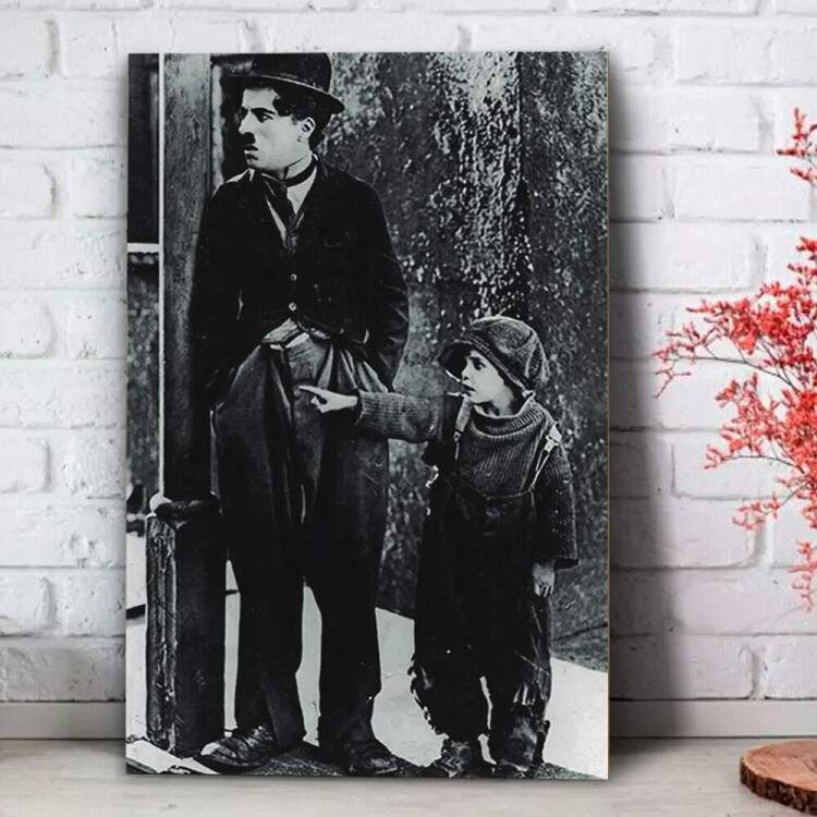 Quadro Decorativo Filmes Chaplin The Kid 02