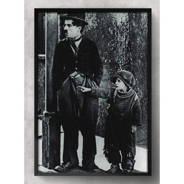 Quadro Decorativo Filmes Chaplin The Kid 02