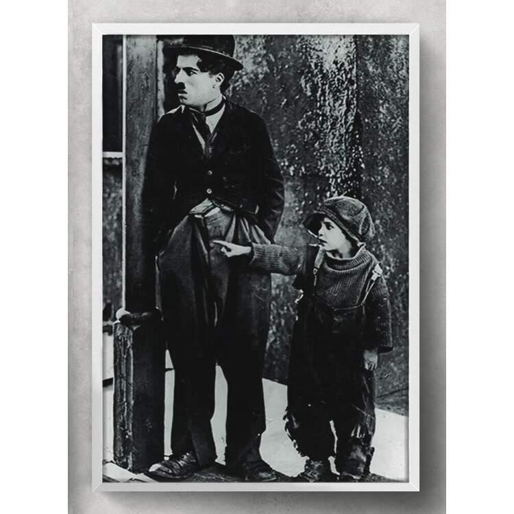 Quadro Decorativo Filmes Chaplin The Kid 02