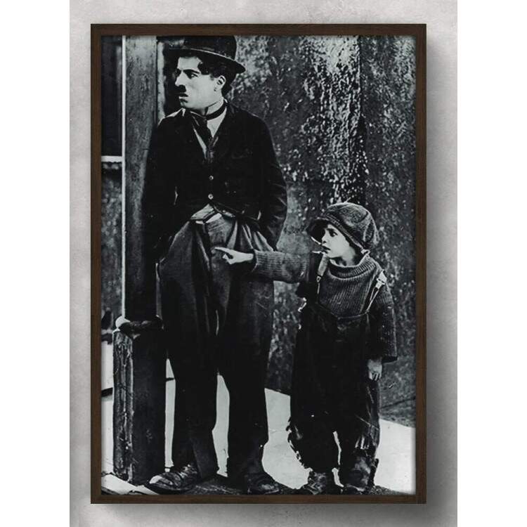 Quadro Decorativo Filmes Chaplin The Kid 02