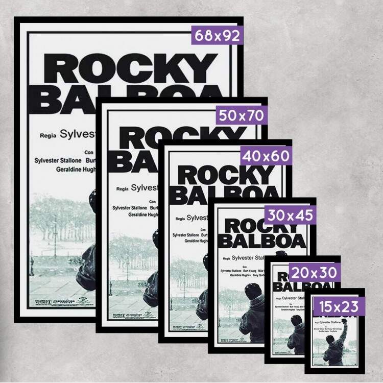 Quadro Decorativo Rocky Balboa Poster