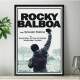 Quadro Decorativo Rocky Balboa Poster