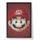 Quadro Decorativo Games Mario Low Poly
