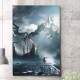Quadro Decorativo Games Skyrim 01