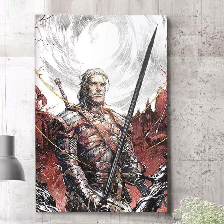 Quadro Decorativo The Witcher