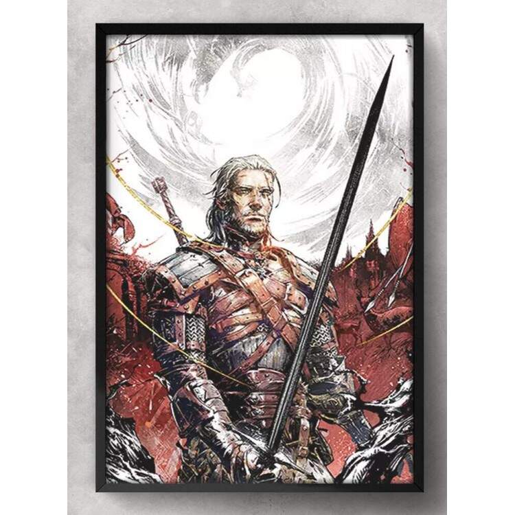 Quadro Decorativo The Witcher