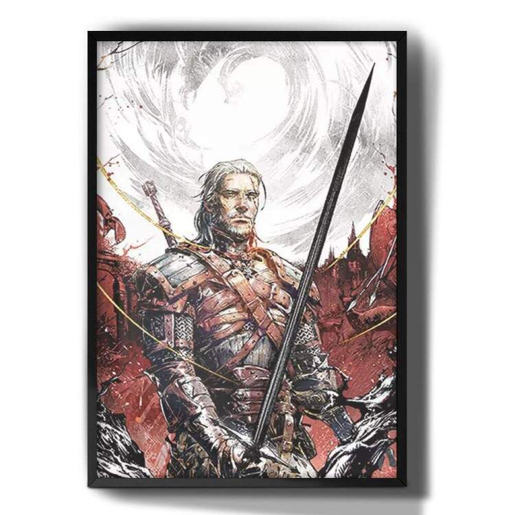 Quadro Decorativo The Witcher