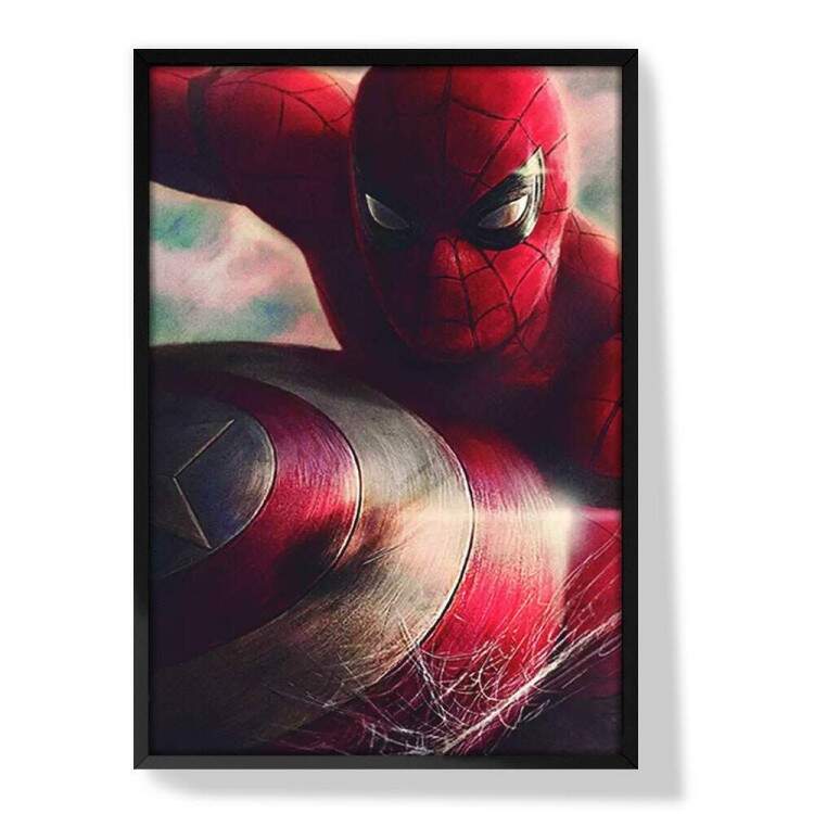 Quadro Decorativo Heris Homem Aranha 08