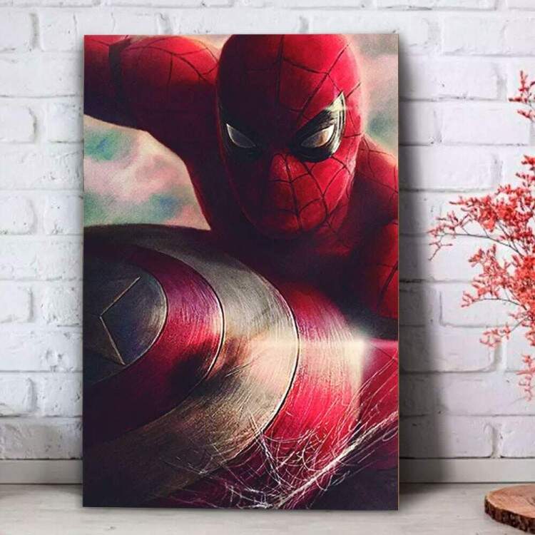 Quadro Decorativo Heris Homem Aranha 08