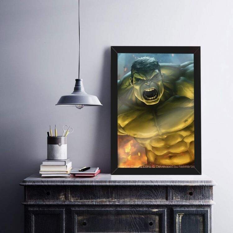 Quadro Decorativo Heris Hulk 02