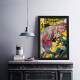 Quadro Decorativo Her�is HQ Retro Spiderman