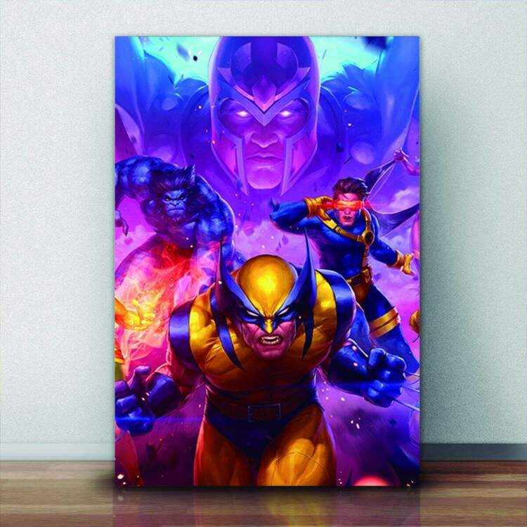 Quadro Decorativo Heris X-Men Vrios