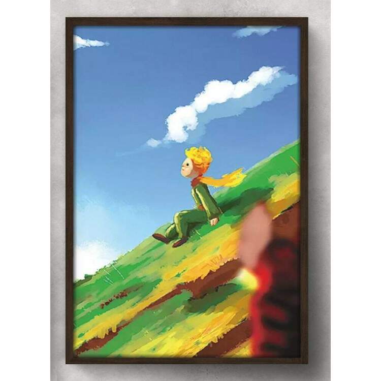 Quadro Decorativo Infantil O Pequeno Prncipe 2