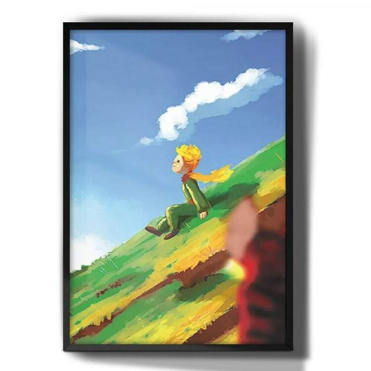 Quadro Decorativo Infantil O Pequeno Prncipe 2