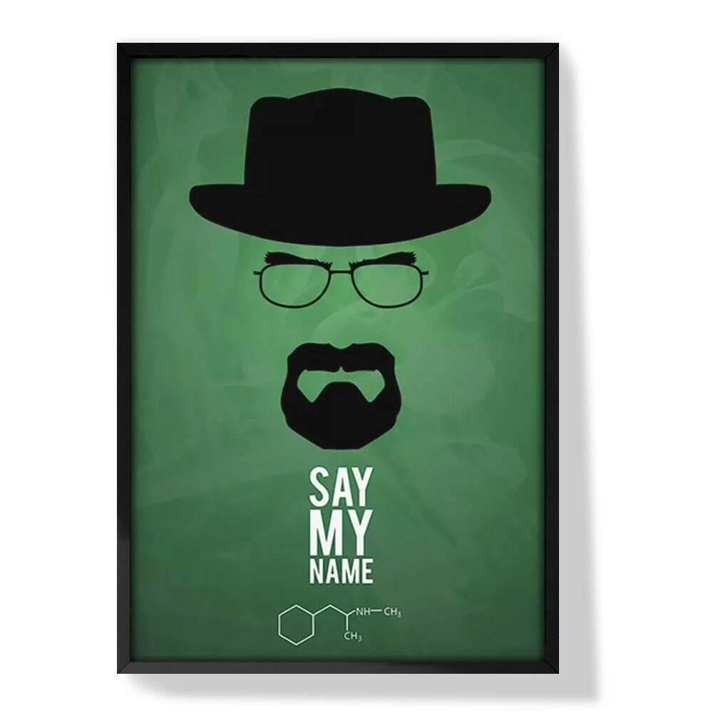 Quadro Decorativo Breaking Bad Walter White 02