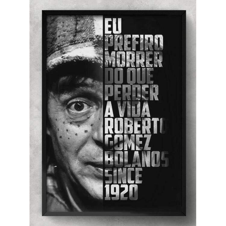 Quadro Decorativo Chaves com Frase