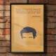 Quadro Decorativo How I Met Your Mother Ted Mosby