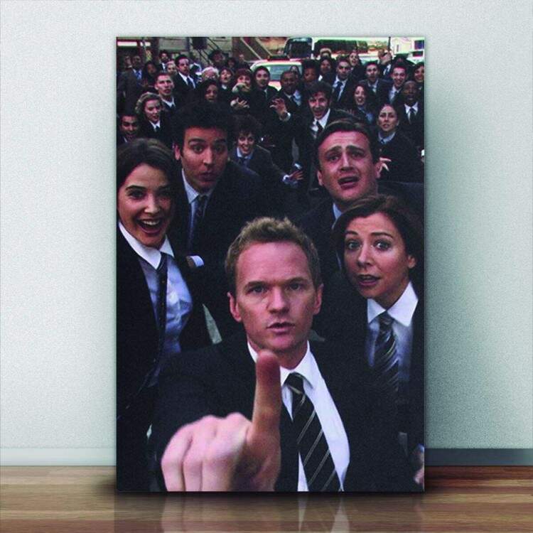 Quadro Decorativo How I Met Your Mother Barney