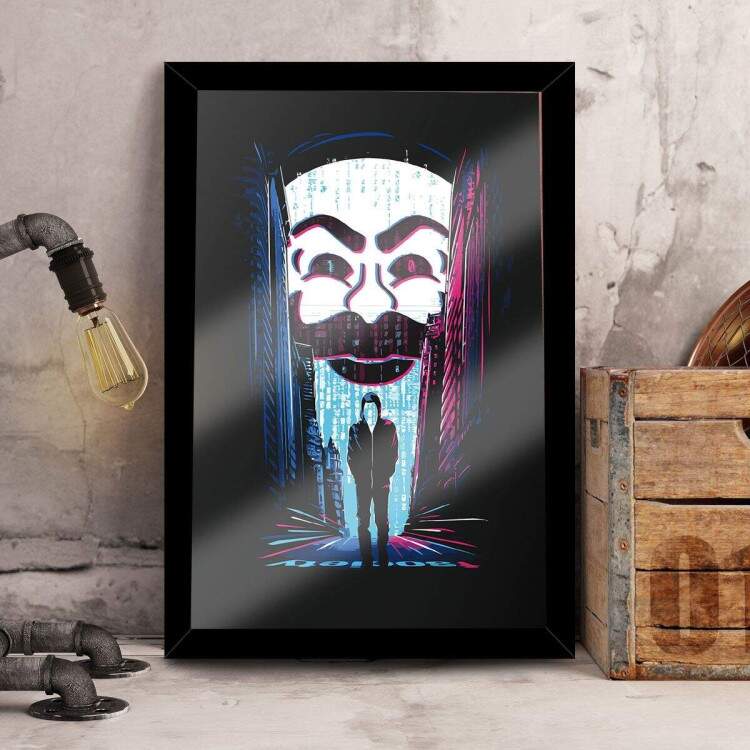 Quadro Decorativo Mr Robot 03