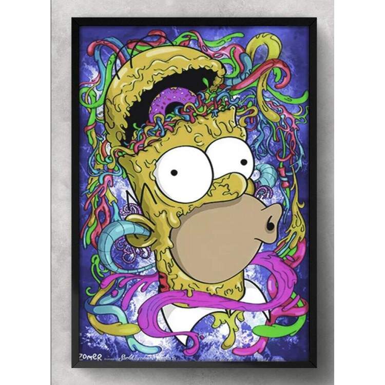 Quadro Decorativo Simpsons