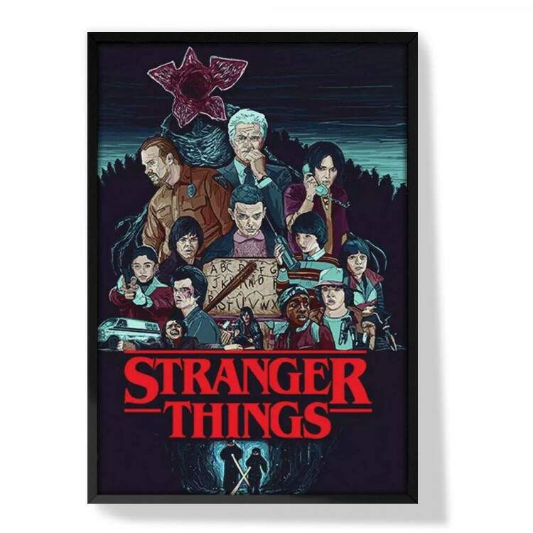 Quadro Decorativo Stranger Things 02