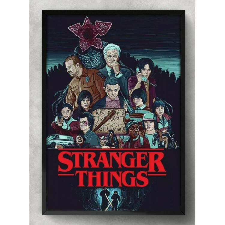 Quadro Decorativo Stranger Things 02